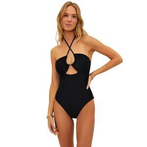 Beach Riot Black One Piece Swimsuit